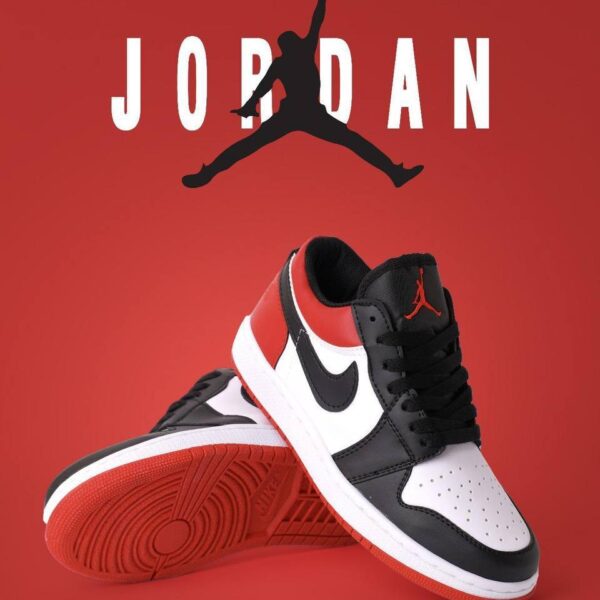 Nike Air Jordan 1 Low Black Red