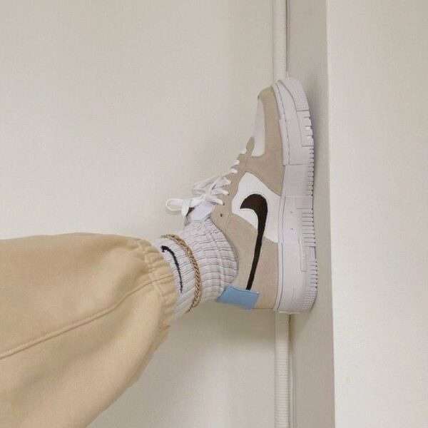 Nike Air Force 1 Pixel Beige Blue