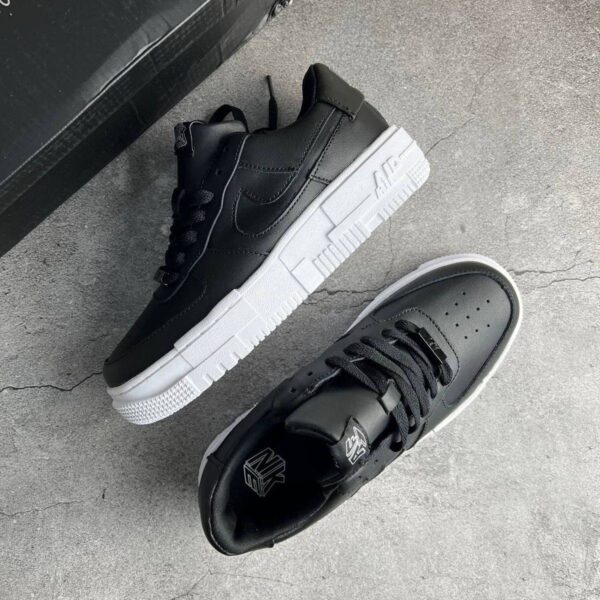 Nike Air Force 1 Pixel Black and White