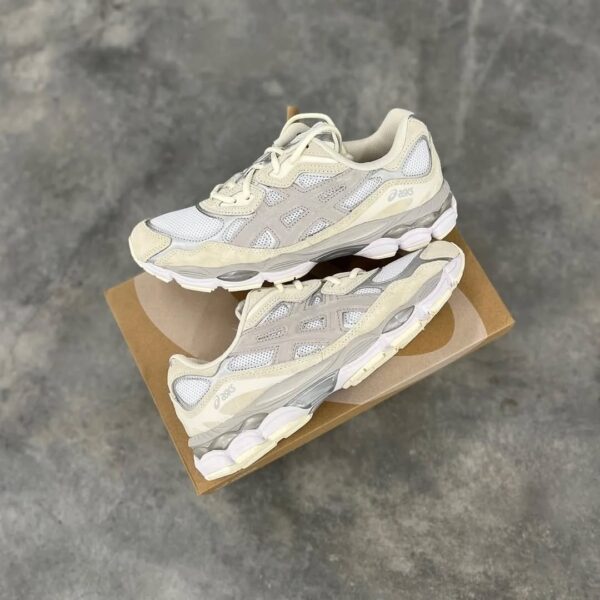 ASICS NYC white gray