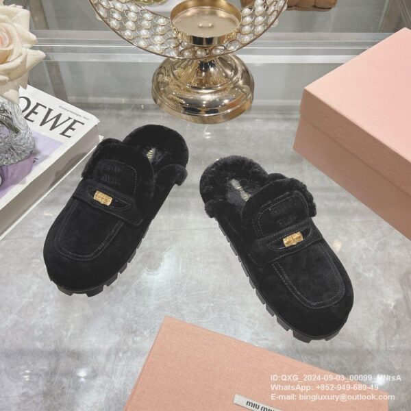 Slipper miu miu