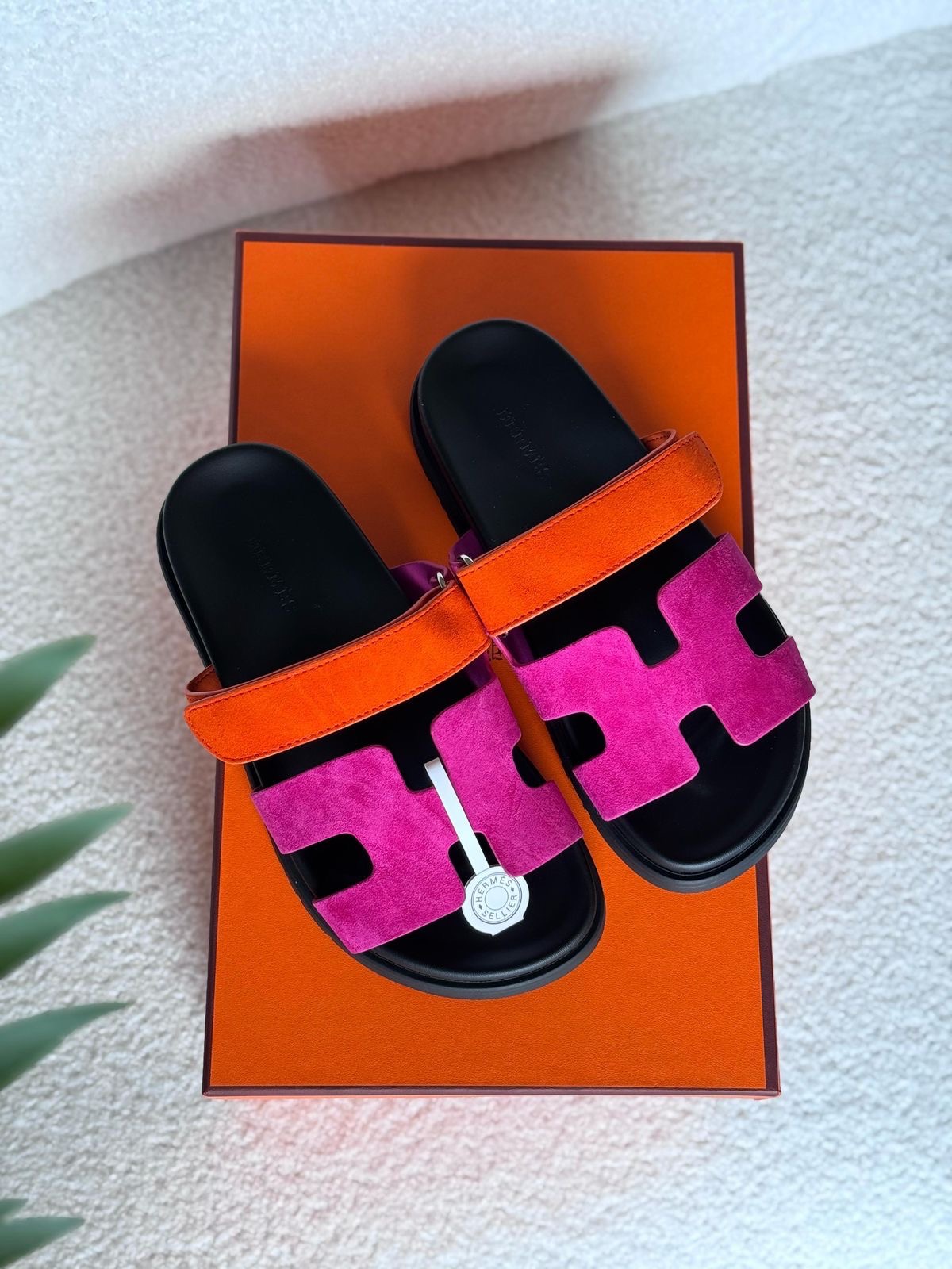 IMG_6192-1.jpg Hermes Chyper Slipper - الصورة 1