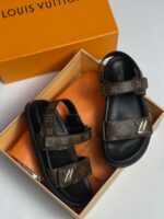 ⁦Louis Vuitton Sunset Flat Comfort Sandal⁩ - الصورة ⁦4⁩