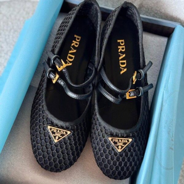 Prada Croshet Mary Jane