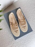 Prada Croshet Mary Jane
